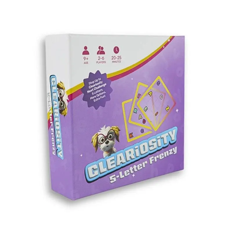 Cleariosity: 5 Letter Frenzy