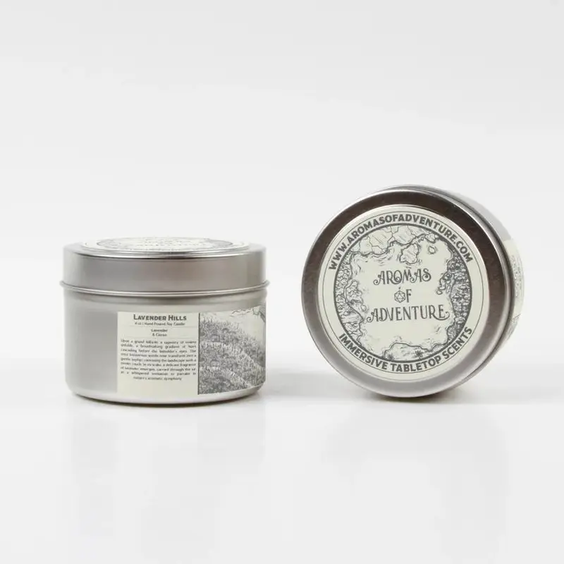 Aromas of Adventure - Lavender Hills (4 oz Scented Candle)