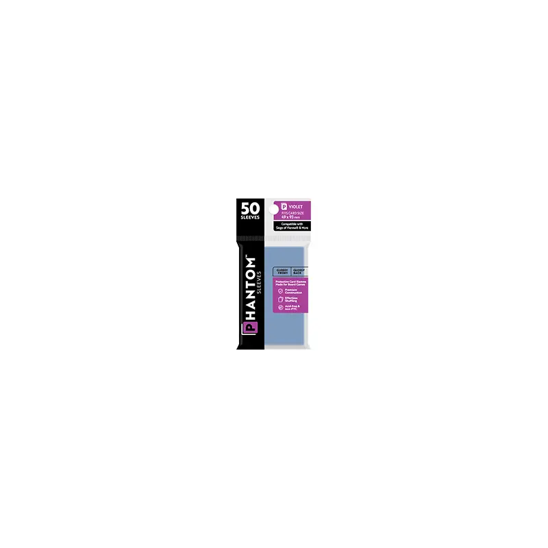 Phantom: Siege of Vienna Sleeves (Violet) (Matte Front/Matte Back)