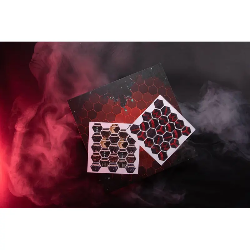 Heart: The City Beneath Map and Sticker Pack