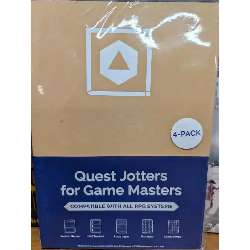 Quest Jotters for Game Masters