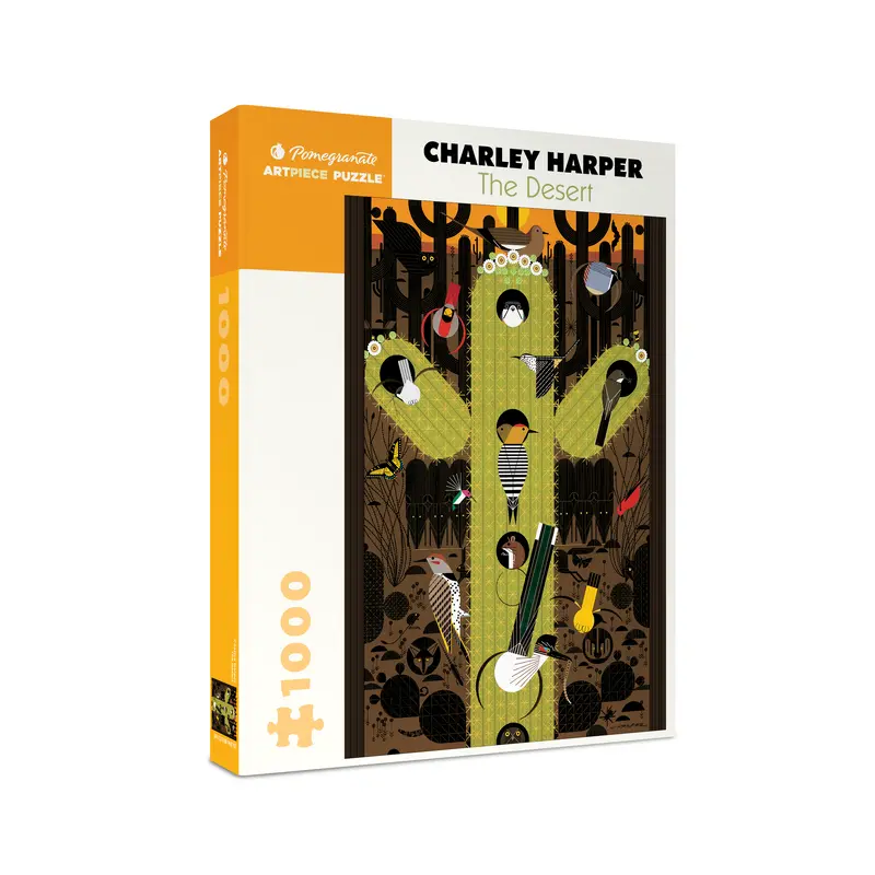 Charlie Harper - The Desert (Pomegranate 1000pc)