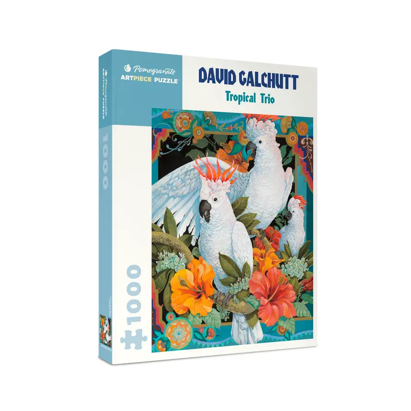 David Galchutt - Tropical Trio (Pomegranate 1000pc)