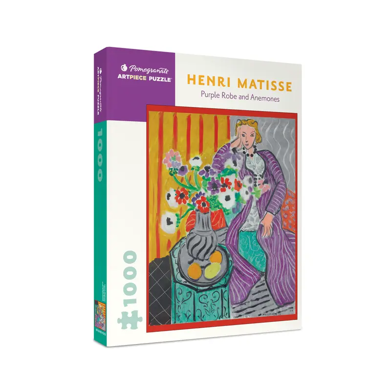 Henri Matisse - Purple Robe and Anemones (Pomegranate 1000pc)