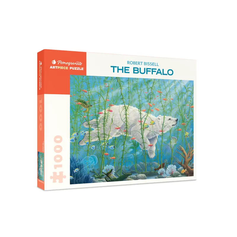 Robert Bissell - The Buffalo (Pomegranate 1000pc)