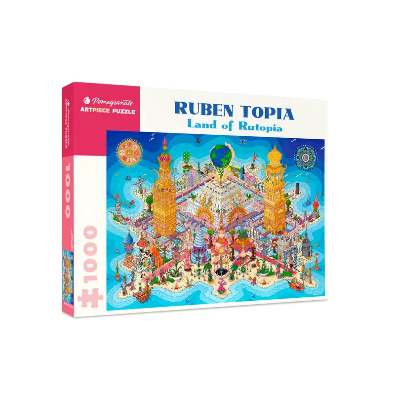 Ruben Topia - Land of Rutopia (Pomegranate 1000pc)