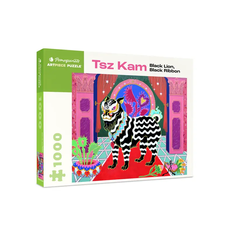 Tsz Kam - Black Lion, Black Ribbon (Pomegranate 1000pc)