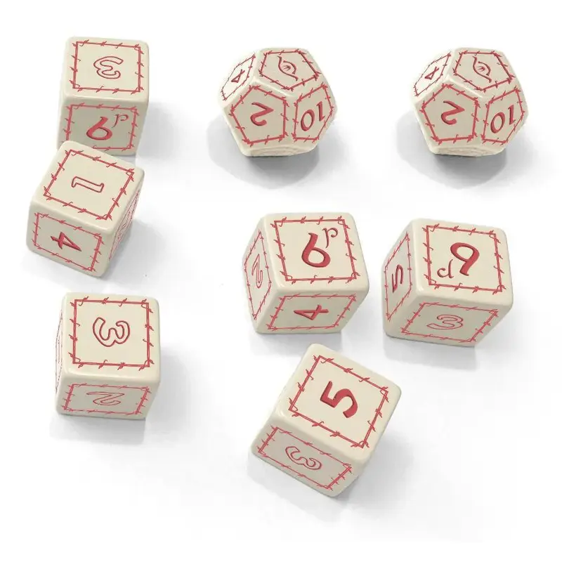 The One Ring Dice Set (White)