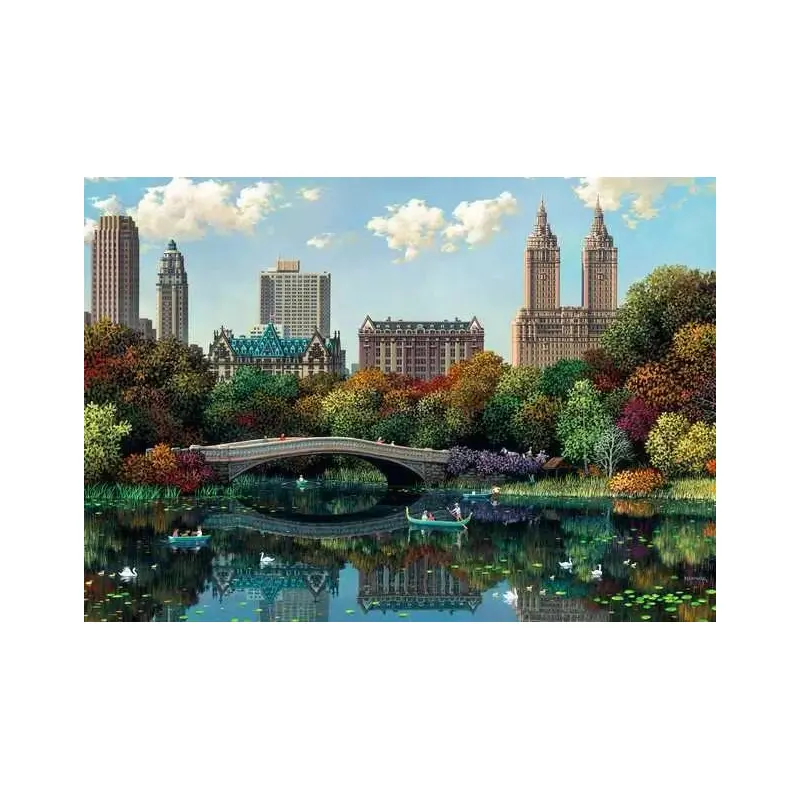 NY Central Park, Bow Bridge (Ravensburger 1000pc)