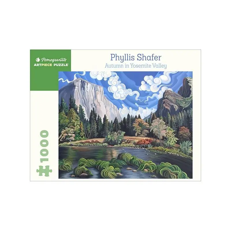 Phyllis Shafer: Autumn in Yosemite Valley (Pomegranate 1000pc)