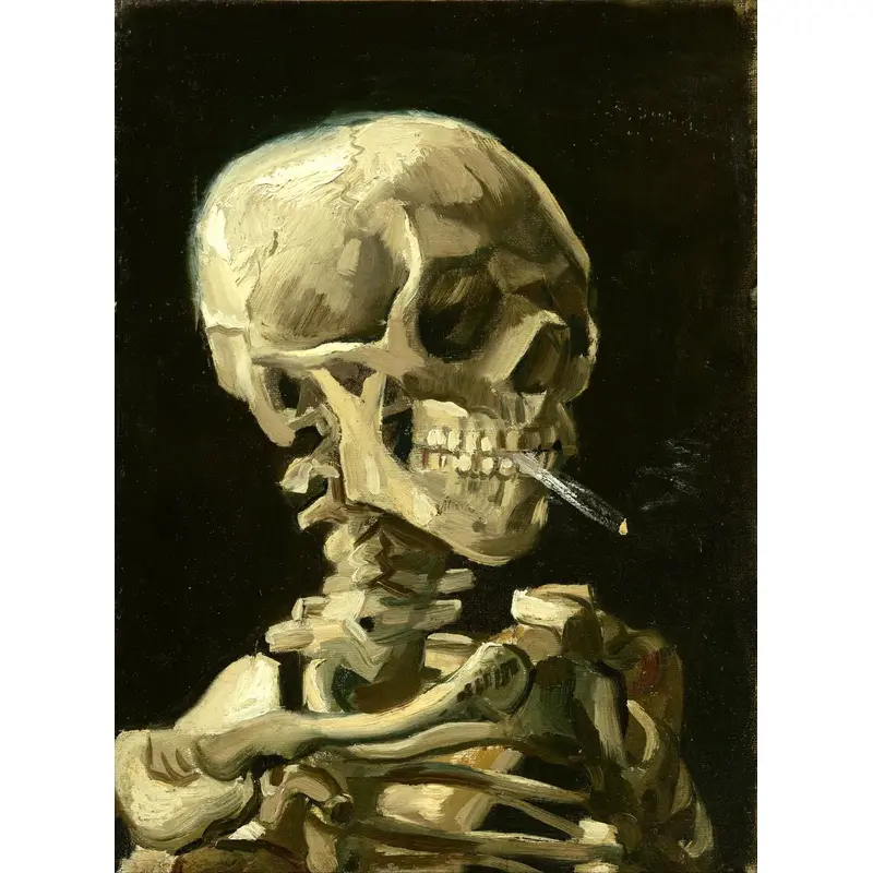 Artifact Puzzles - Van Gogh Smoking Skull