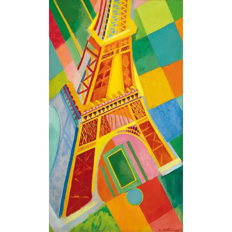 Artifact Puzzles - Robert Delaunay Eiffel Tower