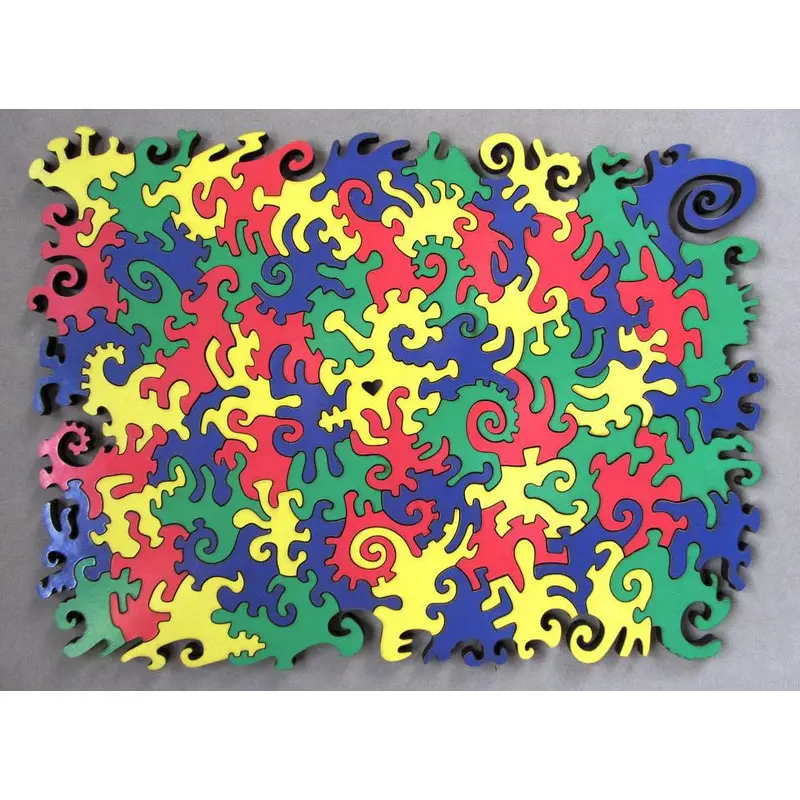 Artifact Puzzles - Small Four Color Map