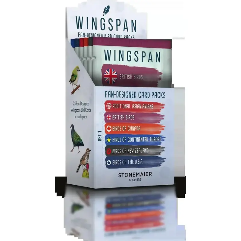 Wingspan: Fan-Designed Bird Packs (Display Box)