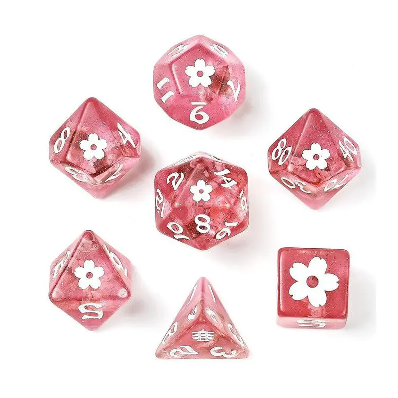 Sakura Blossom (7-Die RPG Set)