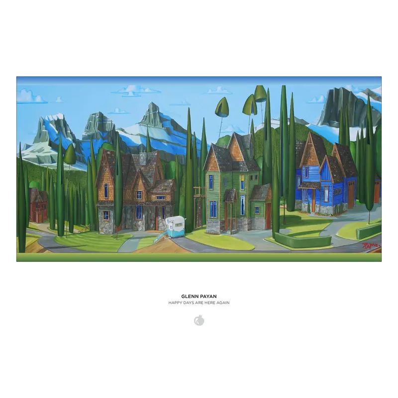 Glenn Payan: Happy Days Are Here Again (Pomegranate 1000pc)