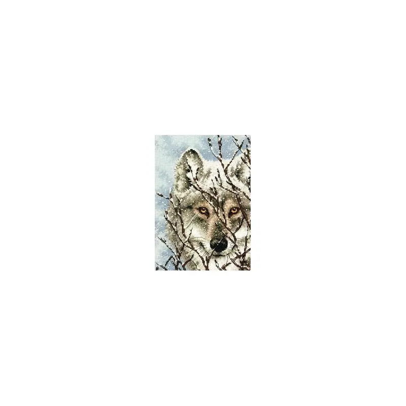 Dimensions 70-65131 Needlecrafts Counted Cross Stitch Wolf Pattern