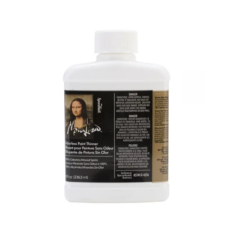 Speedball MonaLisa Odourless Paint Thinner, 8oz.