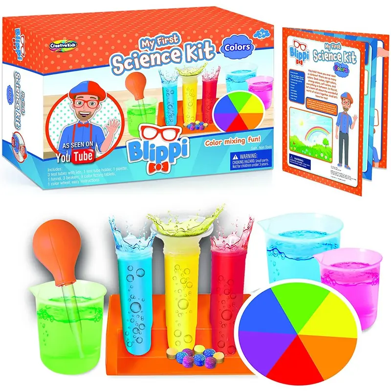 Blippi My First Science Kit, Colors
