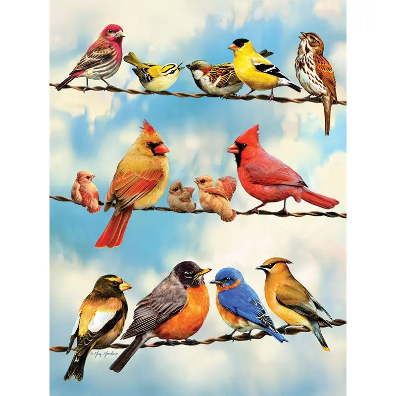 Cobble Hill Birds on a Wire 500pc Puzzle