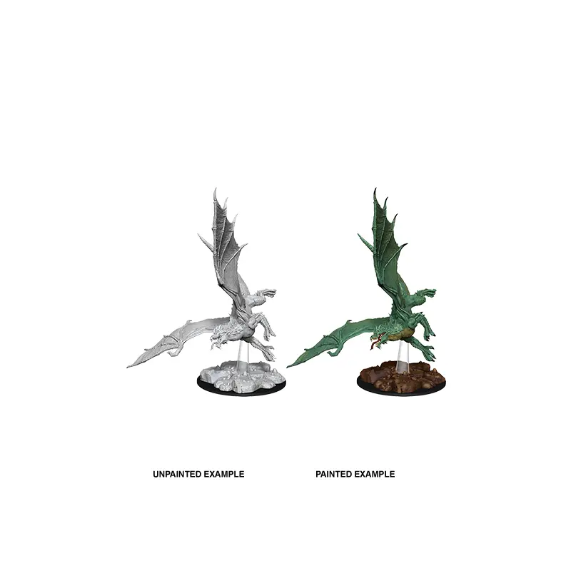 D&D MINIATURE: 73684 YOUNG GREEN DRAGON WAVE 8