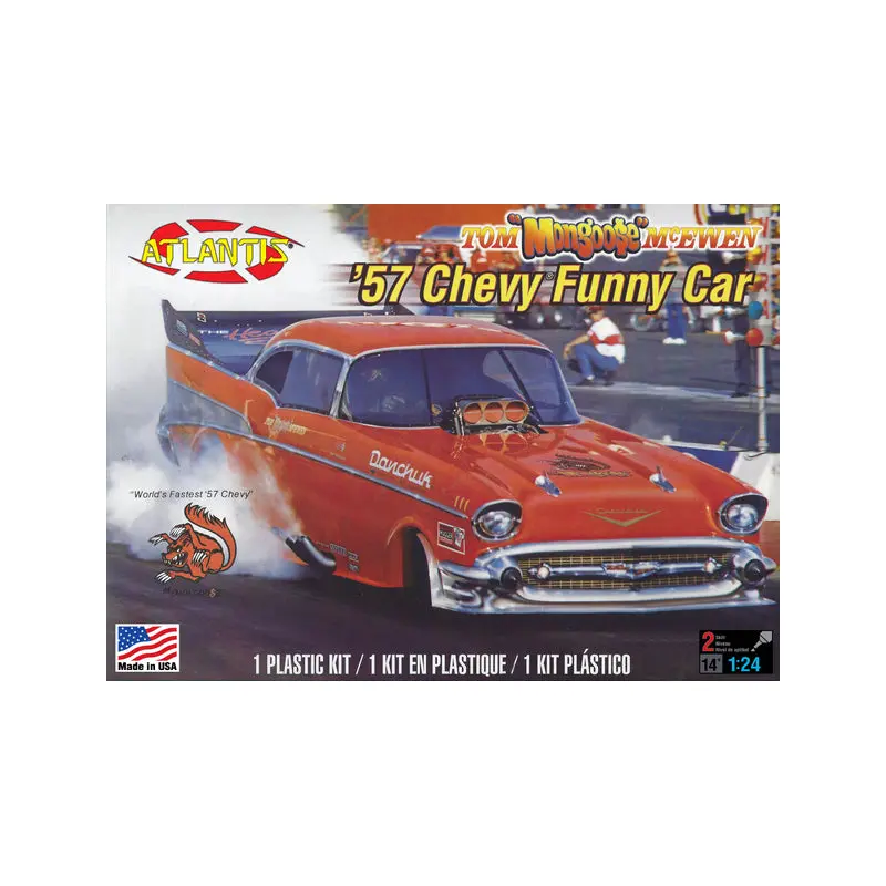 Tom Mongoose McEwen 1957 Chevy Funny Car 1/24