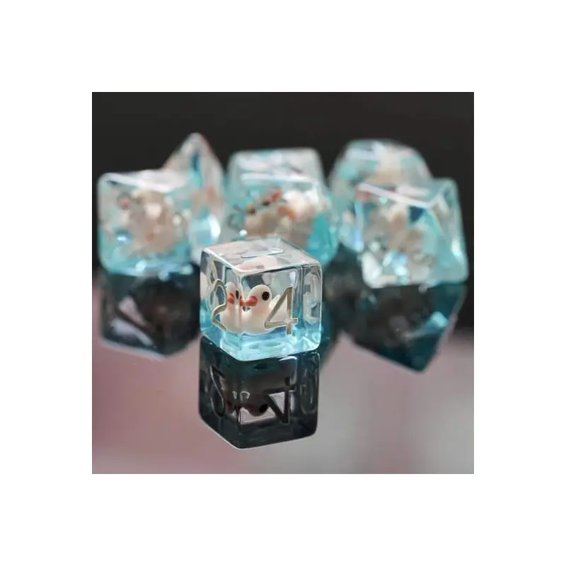 Pink Duck RPG Dice