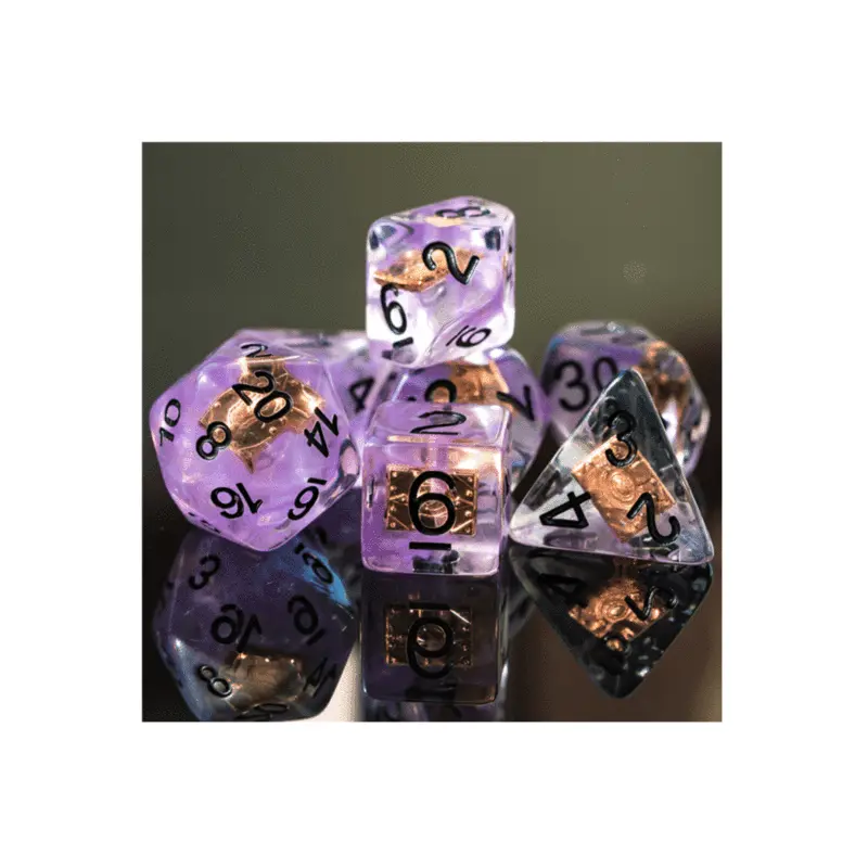 WARLOCK'S ELDRICH TOME CLASS RPG DICE SET