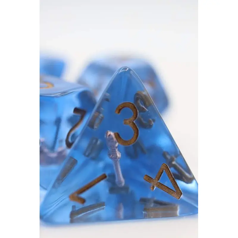 WIZARD'S WAND CLASS RPG DICE SET