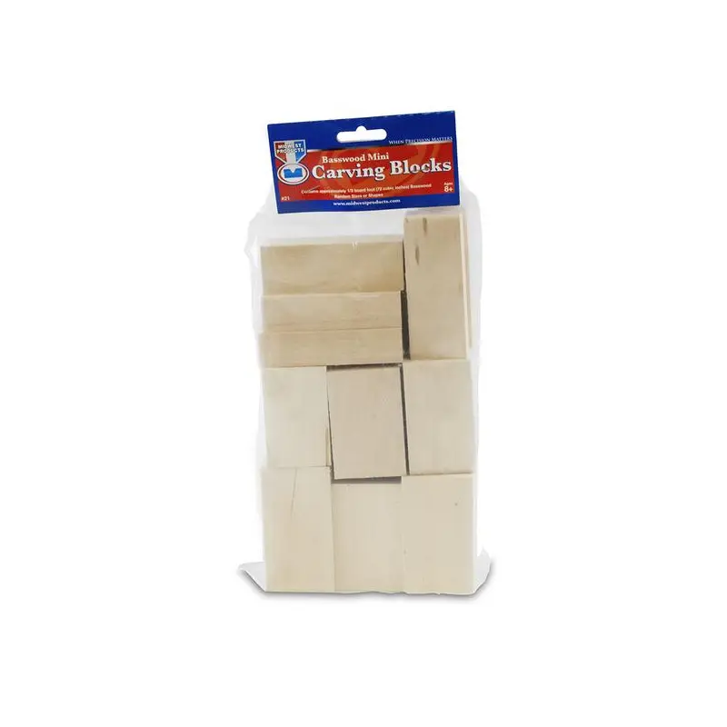 Basswood Mini Carving Block Bag-SKU 21
