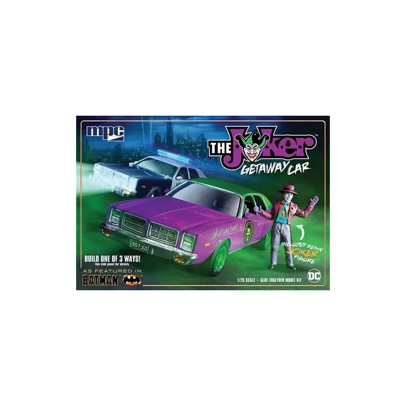 MPC 1/25 78 Dodge Monaco Joker Getaway Car