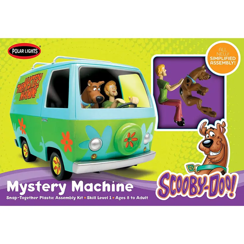 POLAR LIGHTS SCOOBY DOO MYSTERY MACHINE 1:25 SCALE SNAP KIT