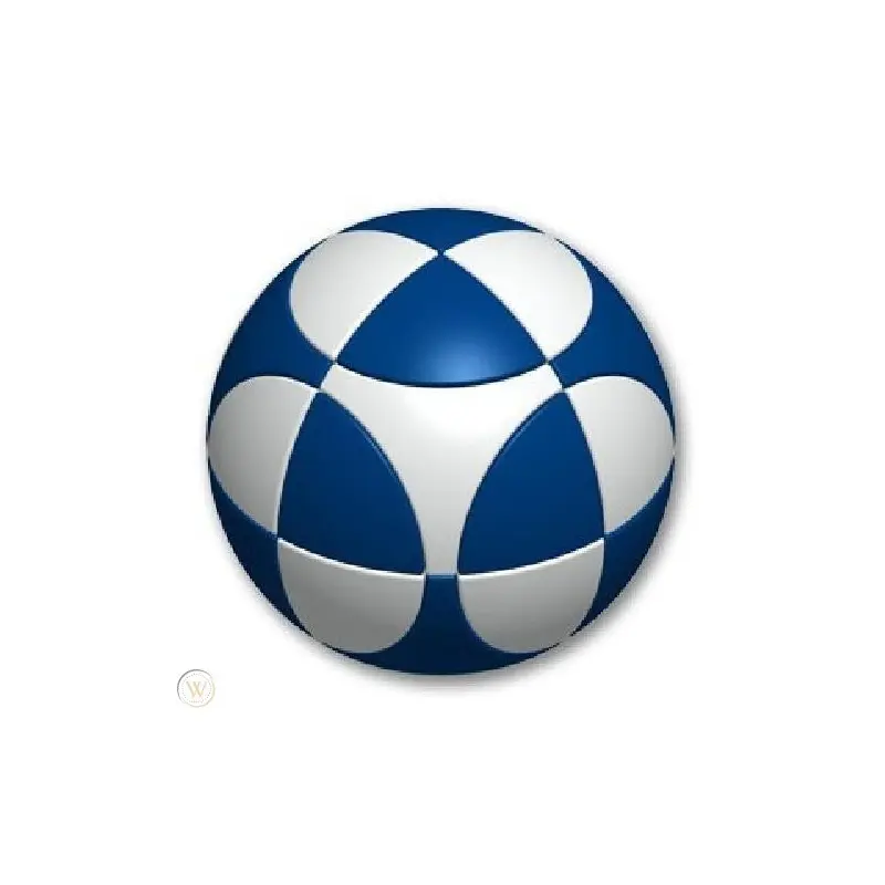Marusenko Puzzle Sphere: Blue & White Level 1