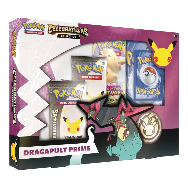 POKEMON - CELEBRATIONS - COLLECTION BOX - DRAGAPULT PRIME