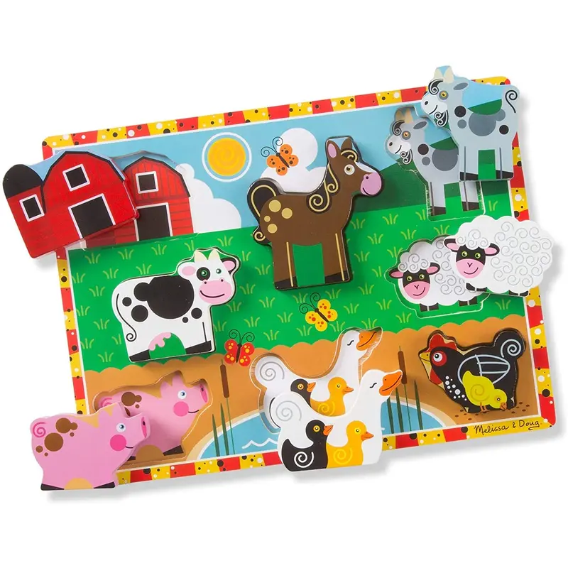 Melissa & Doug - Farm Chunky Puzzle