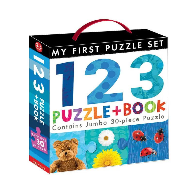 123 Puzzle and Book
