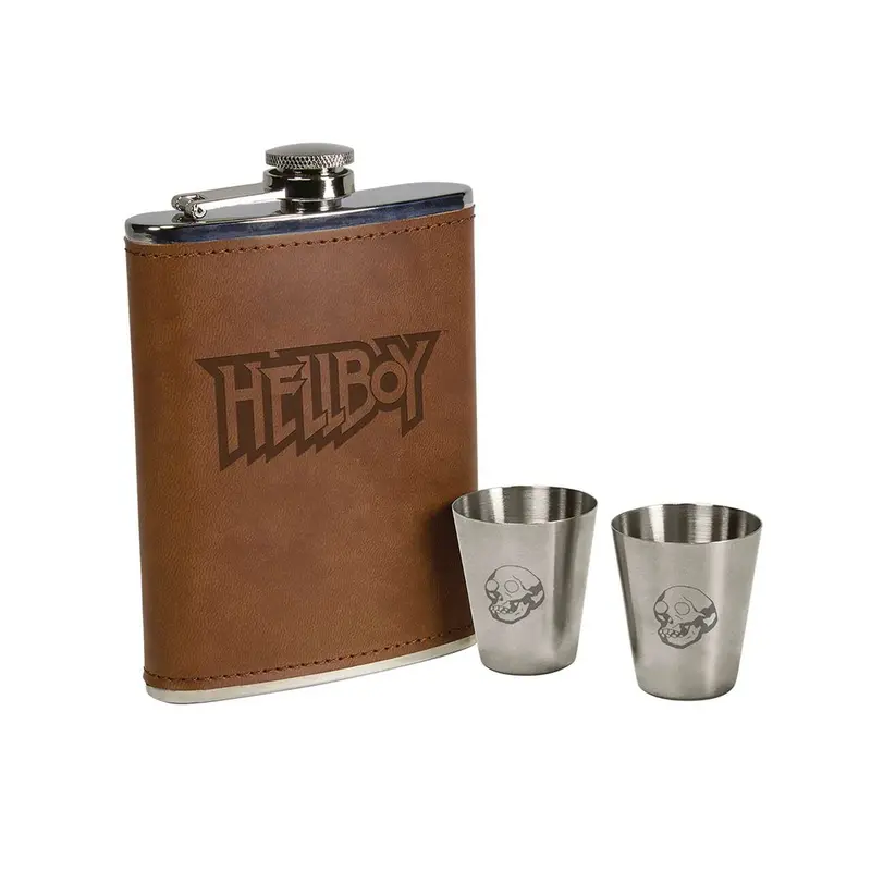 HELLBOY DELUXE FLASK SET