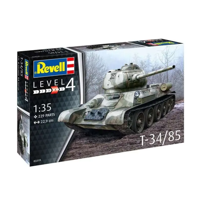 Revell - 3319 - Soviet T-34-85 - 1:35