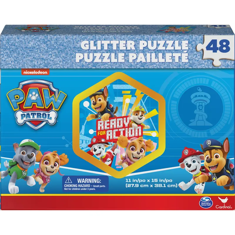 PAW Patrol 48-Piece Glitter Puzzle
