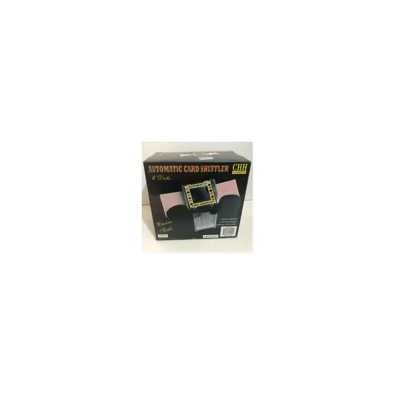 Automatic Card Shuffler - 6 Deck (Batteries Included)