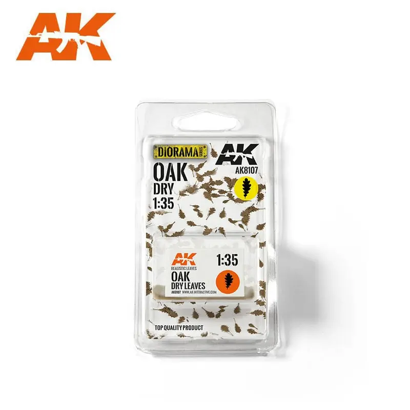 AK Interactive: OAK DRY LEAVES 1:35 (TOP QUALITY)