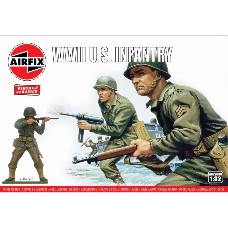 Airfix: A02703V WWII U.S. Infantry