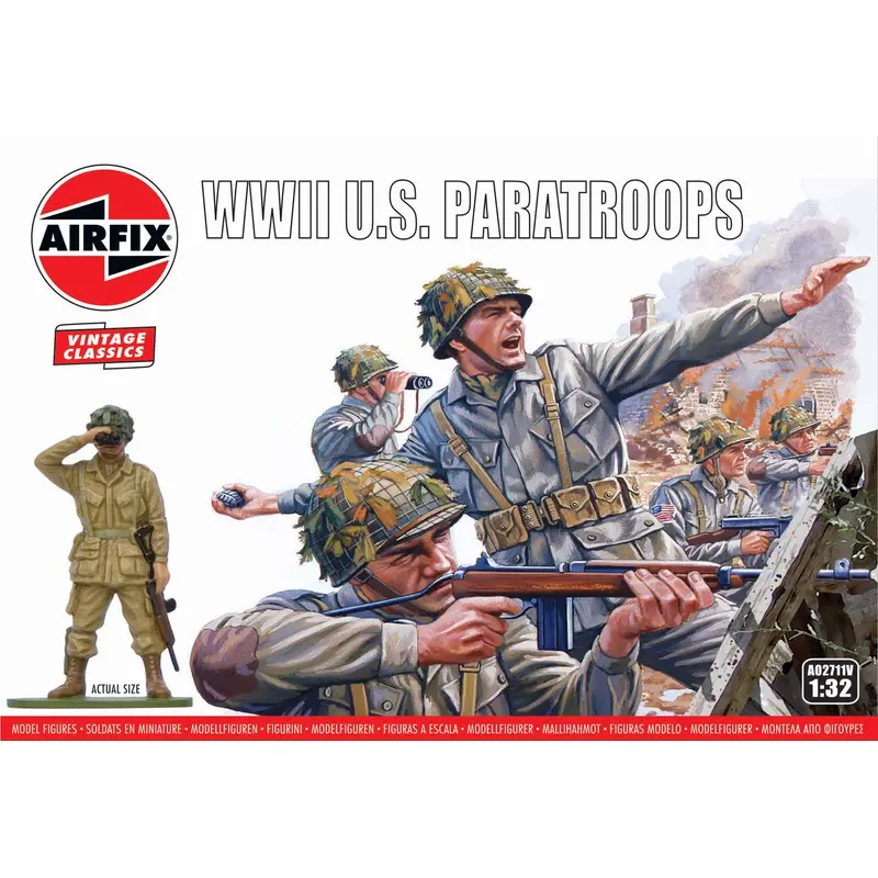 Airfix: A02711V WWII U.S. Paratroops