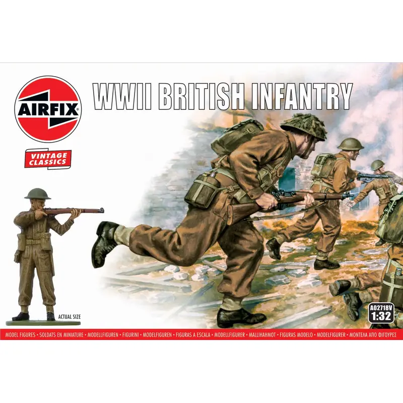 Airfix: A02718V WWII British Infantry