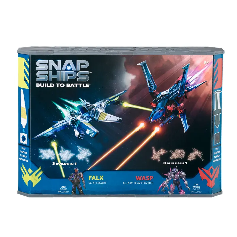 Snap ShipsWasp K.L.A.W. Heavy Fighter / Falx SC-41 Escort Battle Set