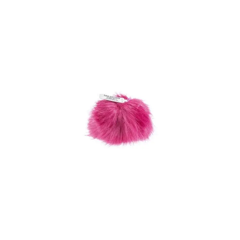 Pepperell Faux Fur Pompom with a Loop