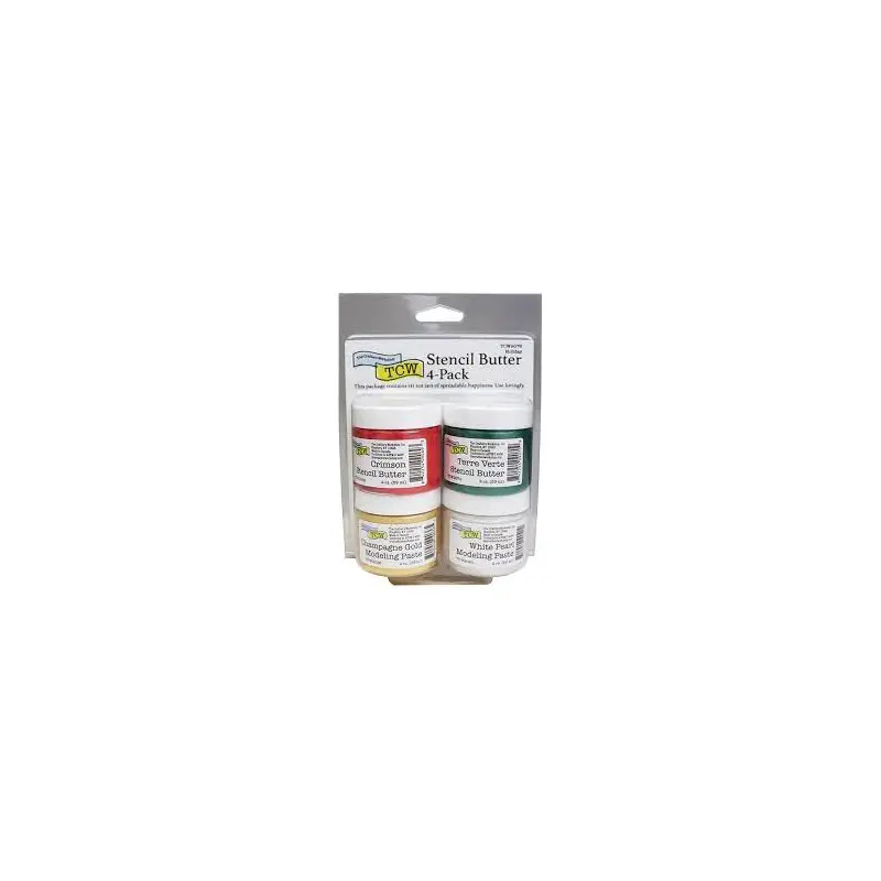 Crafter's Workshop Stencil Butter 2oz 4/Pkg