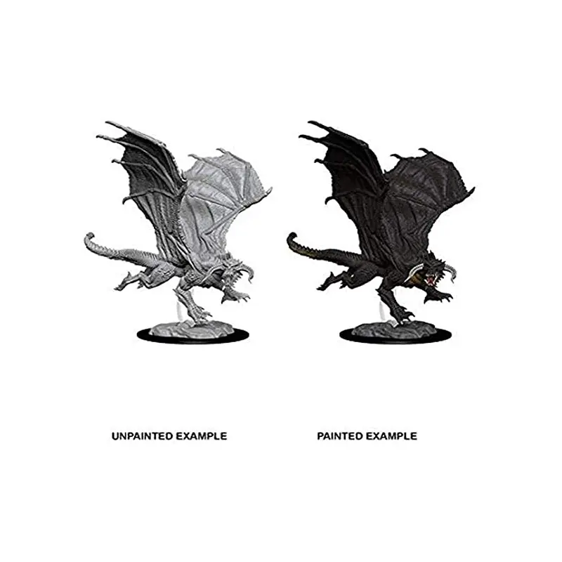 WZK73682 Young Black Dragon Nozurs Marvelous Miniatures D&D Unpainted