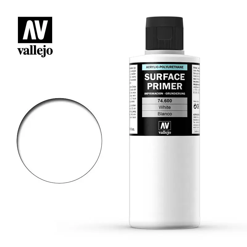 Vallejo Surface Primer: 74.600 White