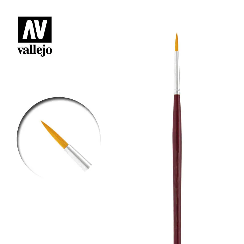 Vallejo P54 Round synthetic Brushes